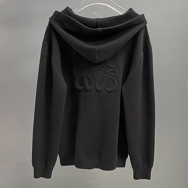 目を惹く逸品！ロエベ ジップ フーディ 偽物 アナグラム ロゴ low69632